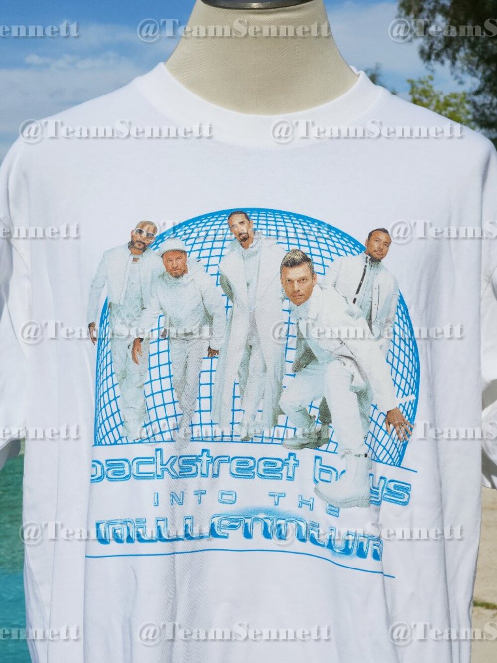 SAMPLE SALE - Backstreet Boys Grid Sphere Shirt // Las Vegas